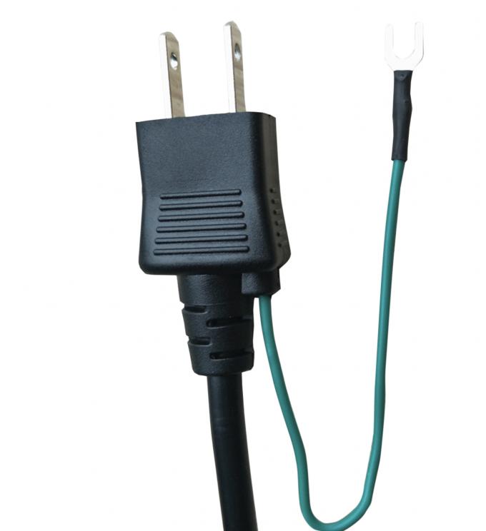 Customized 3 Pin AC Japan Power Cord 7A 125V Japan Power Plug With Earth Wire