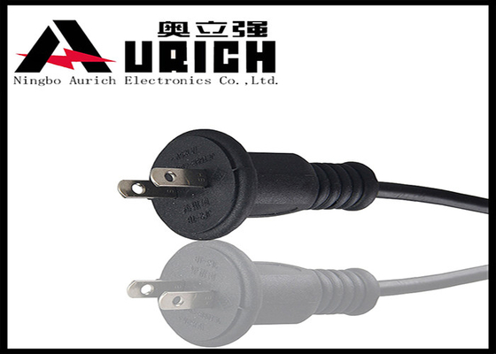 China Japan Waterproof PSE AC International Power Cords , 2 Prong Power Extension Cord supplier