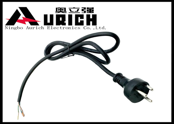 China Danish Standard Three Round Pin Power Cord For Home Appliances Long Life supplier