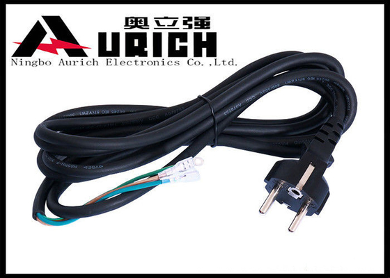 China France Type VDE Certificate 2 Pin AC Power Cord For Household Appliances supplier