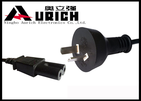 China IRAM Approval Two Prong Argentina Power Cord With IEC C7 Plug 10A 250V supplier