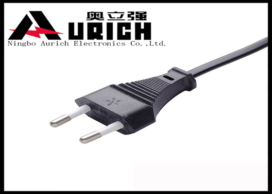 China Custom Appliance Two Prong AC Power Cord European Standard VDE Approved supplier