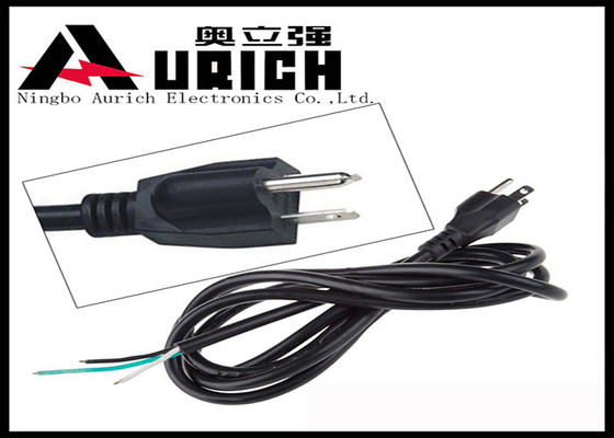 China US Standard 3 Prong AC Power Cord Cable For Kitchen Electrical Household Appliance supplier