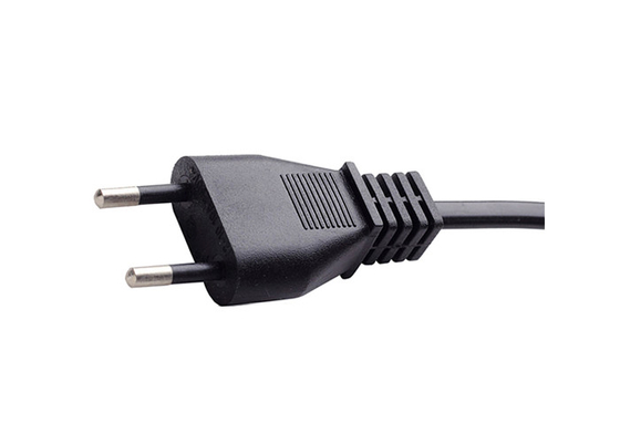 China 2 Pin Plug Female Italian Power Cable Customized Length 250v With Stopper supplier