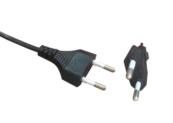 China IEC C7 2 Prong European Power Cord With In-Line Switch For Himalayan Salt Lamp supplier