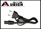 IEC C7 Brazil Power Cord Inmetro Approved , Custom 2 Prong Electrical Cord supplier
