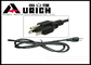 Custom NEMA 5-15P Sjtw  Sjoow UL Power Cord , 3 Pin Iec SZ3 Plug Power Cable supplier