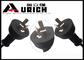 2 Pin Plug Argentina IEC C7 Power Cord IRAM 2063 Standard For Home Appliance supplier