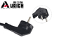 Black PVC 3pin Electric Korea Power Cord 10A With KS Certification supplier