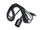 PVC Jacket UL Power Cord / Two Plug In Power Cord 303 Switch Salt Lamp Electrical Cord supplier