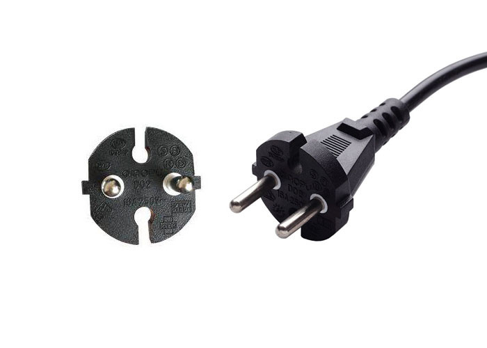 Mains Lead European Extension Cord 2pin , Vde Power Cord European Standard