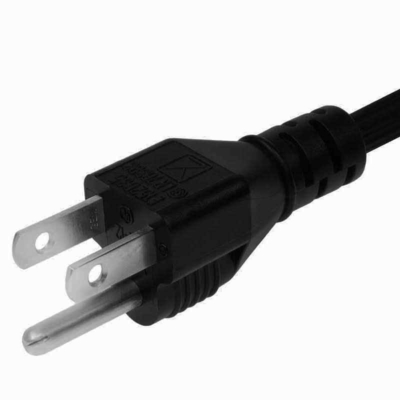14-18awg Laptop 3 Prong Power Cord 6 Foot Black SIPU American Power Cord
