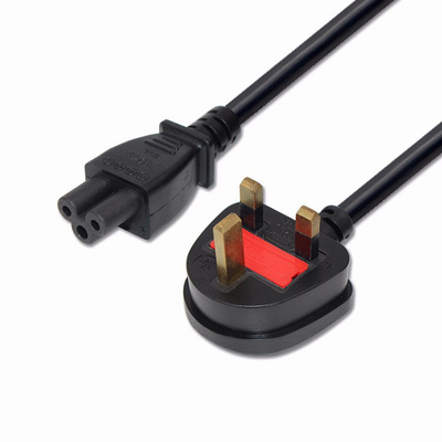 3 Prong ASTA Power Cable AC UK Laptop Power Cord For Computer Charger