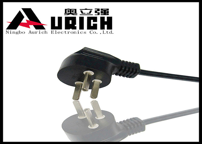 Israel Type International Power Cords , 3 Pin TV Power Cable Sii Approved 0