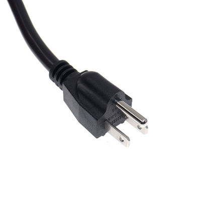 quality  OEM UL Power Cord 3pin Pure Copper Core SJT SVT  SJTW SJTO Cable factory