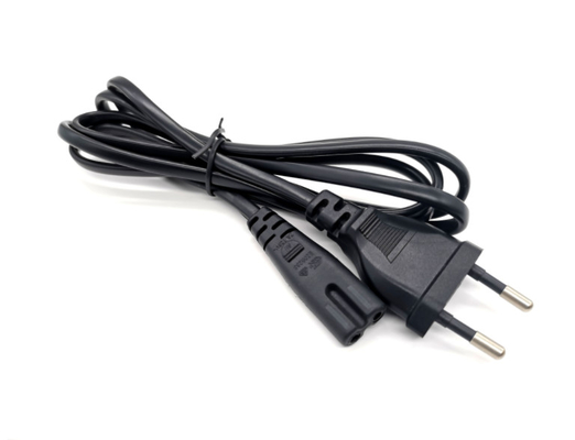 Length 2m VDE Power Cord AC 2 Pin European Laptop Power Cord