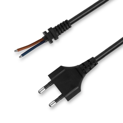 UC Brazil Power Cord PVC Jacket Pure Copper 2 Prong Electrical Cord