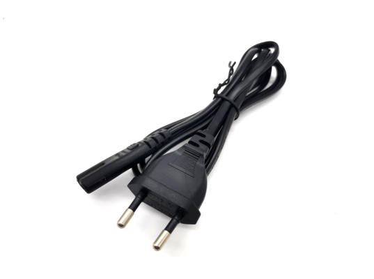 Retractable Brazil Power Cord Nickel Coated Brass ROHS PAHS REACH Certification