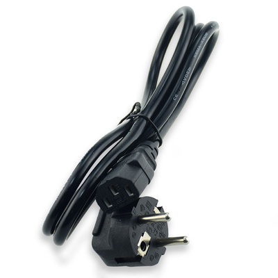 IEC C5 2 Prong Laptop Power Cord VDE european plug extension lead