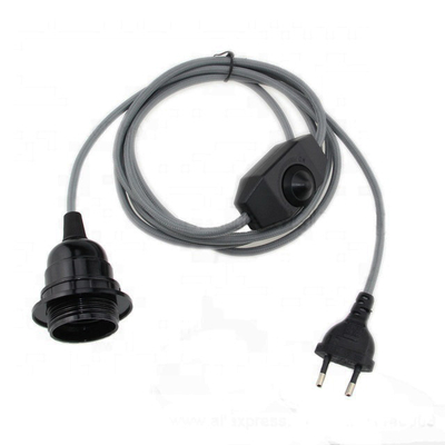 IEC 7/7 To IEC C13 Switch Power Cord Laptop VDE European Plug Extension Cord