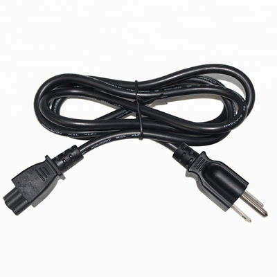 Black 6 Foot Appliance Power Cord American Approved For PC Monitor Printer