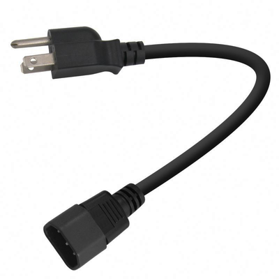 American Standard 3 Prong UL Power Cord Fireproof ISO 14000  ISO9000 Approved