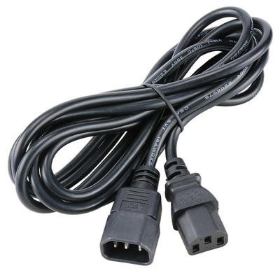 250V 10A AC Power Extension Cord C13 C14 1.2m 1.5m 1.8m For Refrigerator