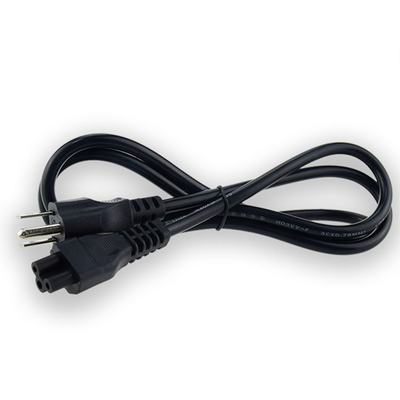 UL CSA AC Adapter Extension Cable 0.5mm 15A 125V With US Plug