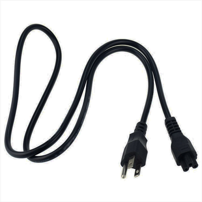 UL CSA AC Adapter Extension Cable 0.5mm 15A 125V With US Plug