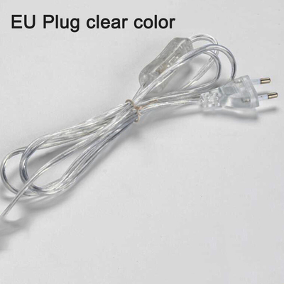 Waterproof 110V Switch Power Cord Extension Cord With European Plug