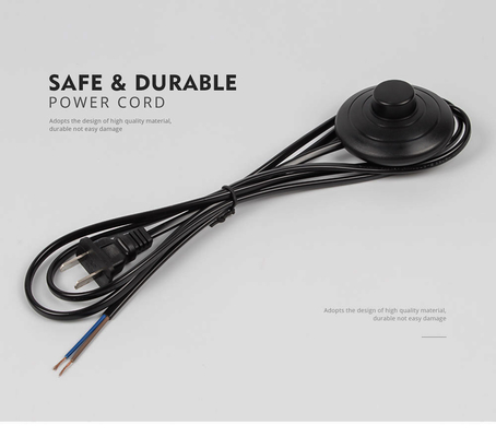 2ft Switch Power Cord European VDE Wear Resistance With Argentina Plug