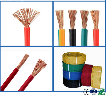 Low Resistance PVC Insulated Flexible Cable 1mm PVC Armoured Cable