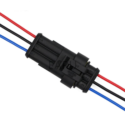 4P 5P 6P Vehicle Wiring Harness Waterproof Electrical Male Female Connector