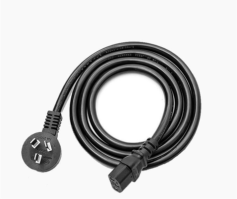 AC 3 Pin CCC Power Cord IEC C15  For Refrigerator Rice Cooker