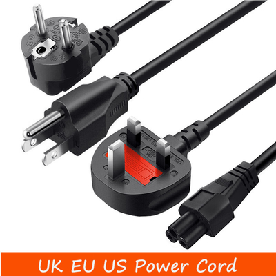 Home Appliance ASTA UK Power Cord 1m 1.5m 2m UK 3 PIN Power Cable