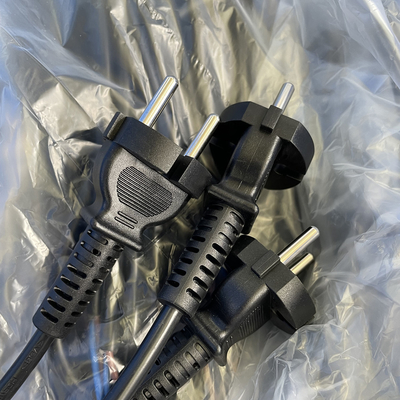 European 2 pin CEE7/7 Schuko Plug To IEC 60320 C15 VDE Power Cords Order Free sample